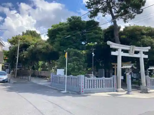 菊田神社の鳥居