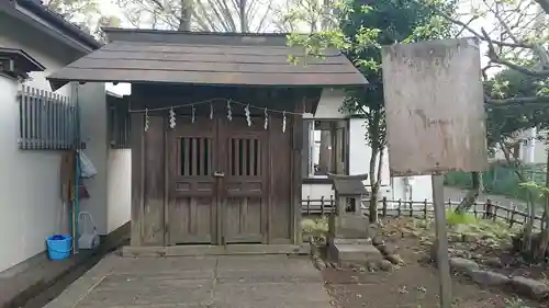 天神社の本殿・本堂