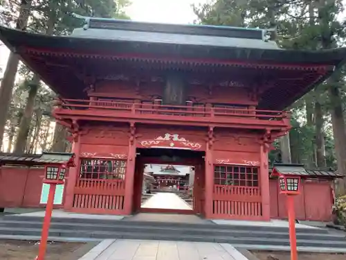 富士山東口本宮 冨士浅間神社の山門・神門
