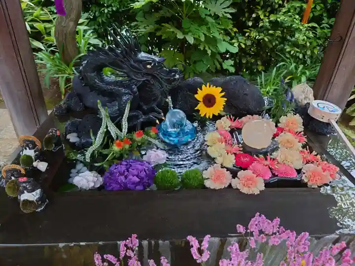 法輪寺の手水舎