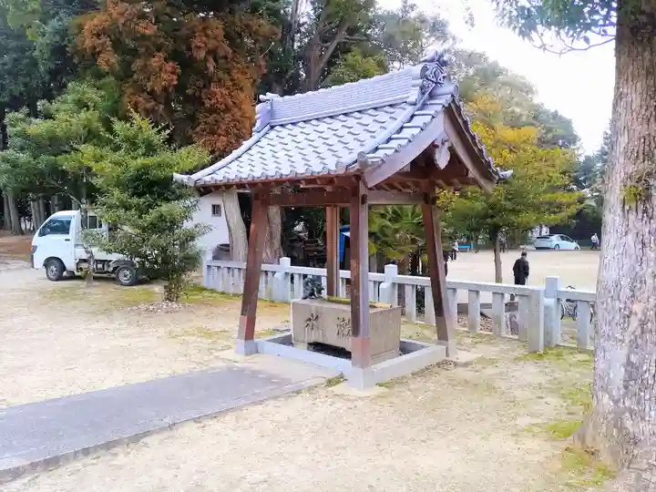 阿久比神社の手水舎