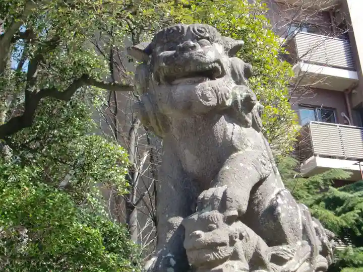 亀有香取神社の狛犬