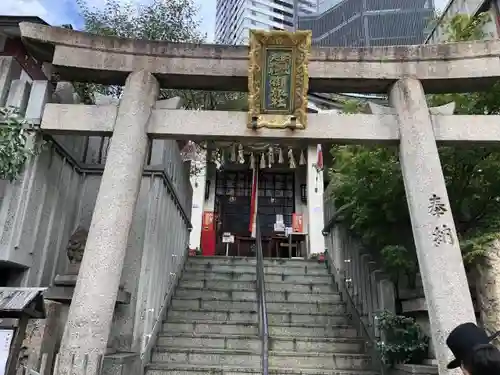 綱敷天神社御旅社の鳥居