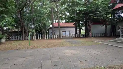 留萌神社の庭園