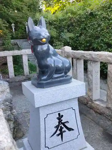 堤治神社の狛犬