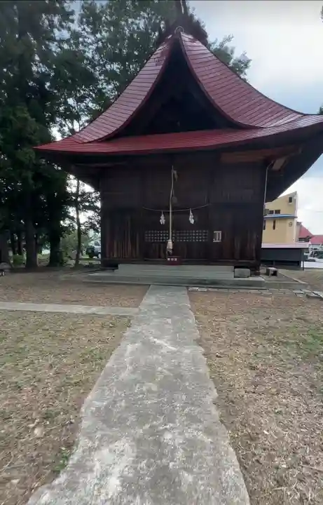 野坂山神社(諏訪社)(長野県)