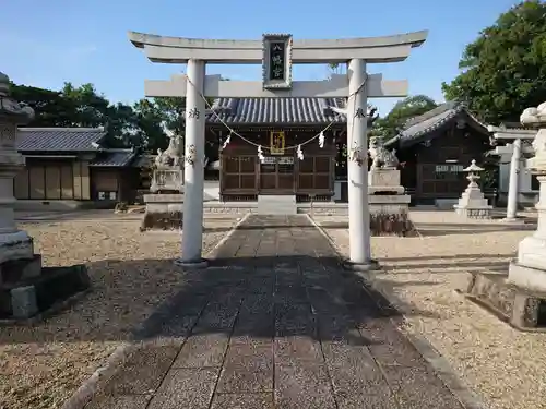 八幡社（東尾八幡社）の鳥居