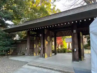 阿佐ヶ谷神明宮の山門・神門