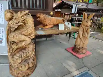 若宮八幡社の像