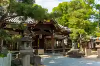 杭全神社の本殿・本堂