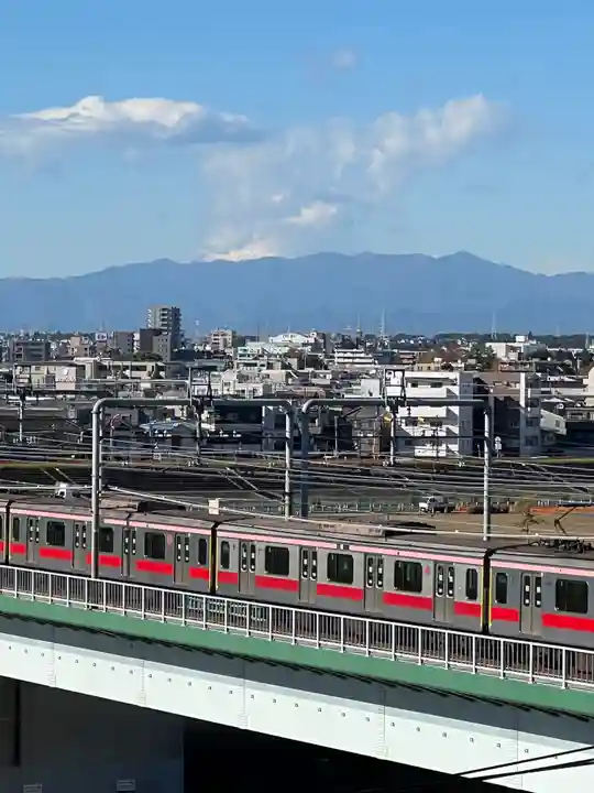 多摩川浅間神社の周辺