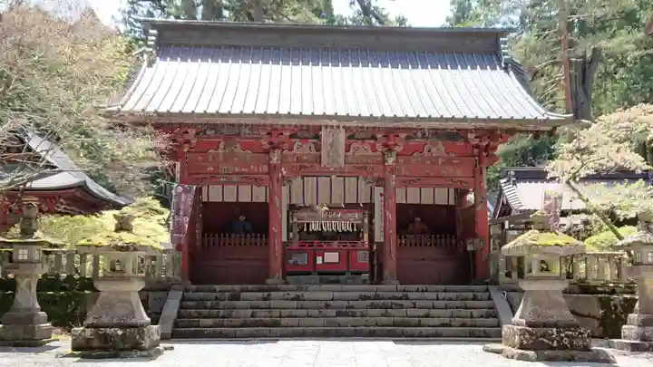 北口本宮冨士浅間神社の山門・神門