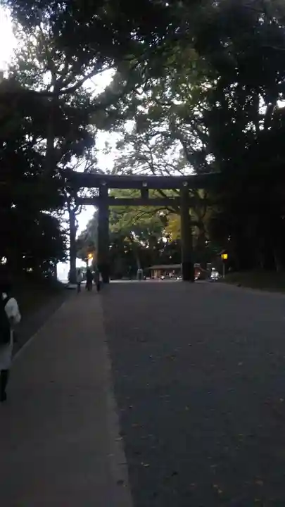 明治神宮の鳥居