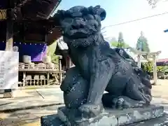 下庄八幡神社の狛犬
