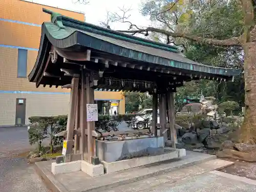 大井神社の手水