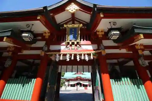 日枝神社の本殿・本堂