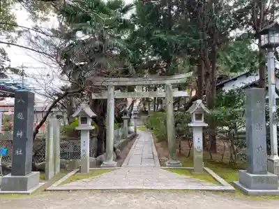 真清田神社の鳥居