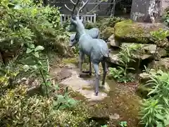 春日神社の像