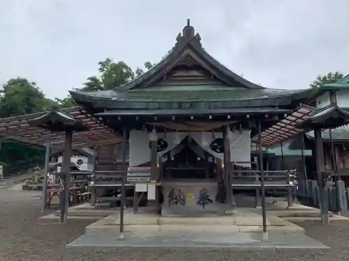 針綱神社の本殿・本堂