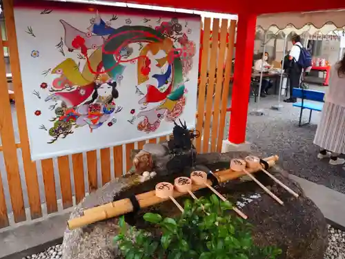 別小江神社の手水舎