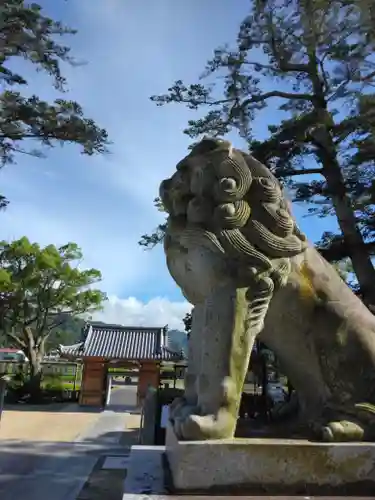 上田八幡神社の狛犬