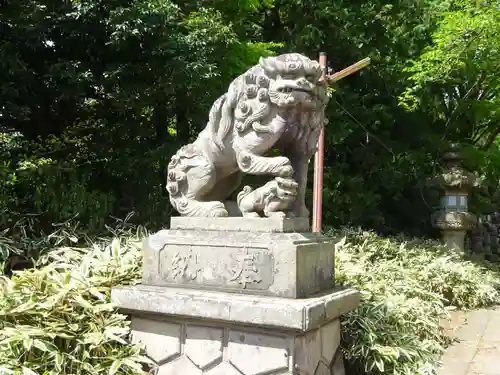 神炊館神社 ⁂奥州須賀川総鎮守⁂の狛犬