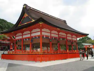 伏見稲荷大社の本殿・本堂