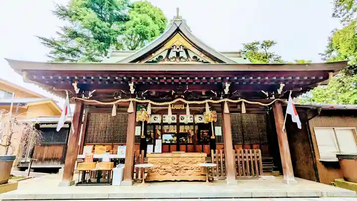鳩ヶ谷氷川神社の本殿・本堂
