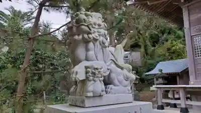 瀧口神社の狛犬