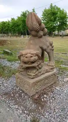 石狩弁天社の狛犬