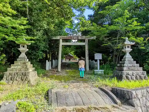 住吉社の鳥居