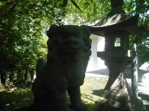 雷神社の狛犬