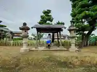 新政成神社の手水舎