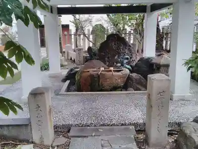 冨士浅間神社の手水舎