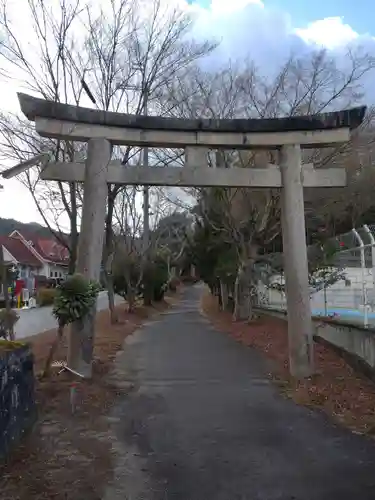 夏見神社の鳥居