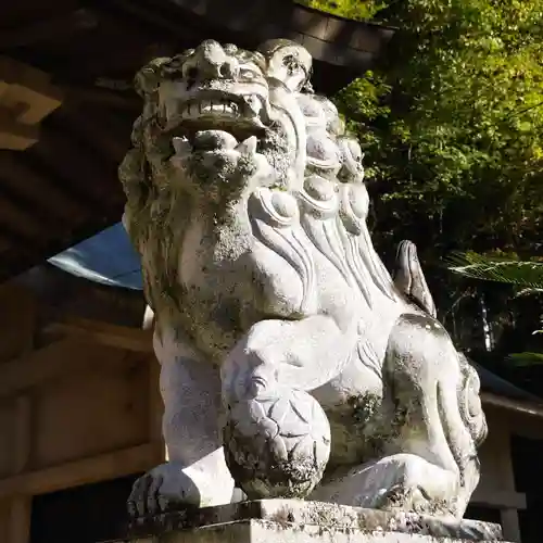 土肥神社の狛犬