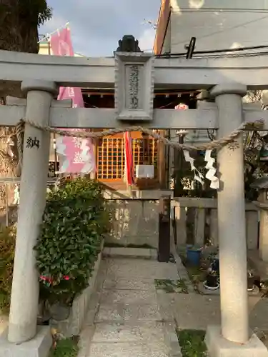 生野八坂神社の鳥居