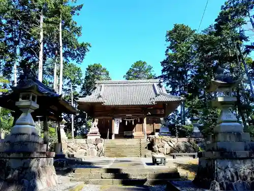 椎ケ脇神社の本殿