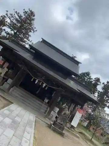 朝田神社の本殿・本堂