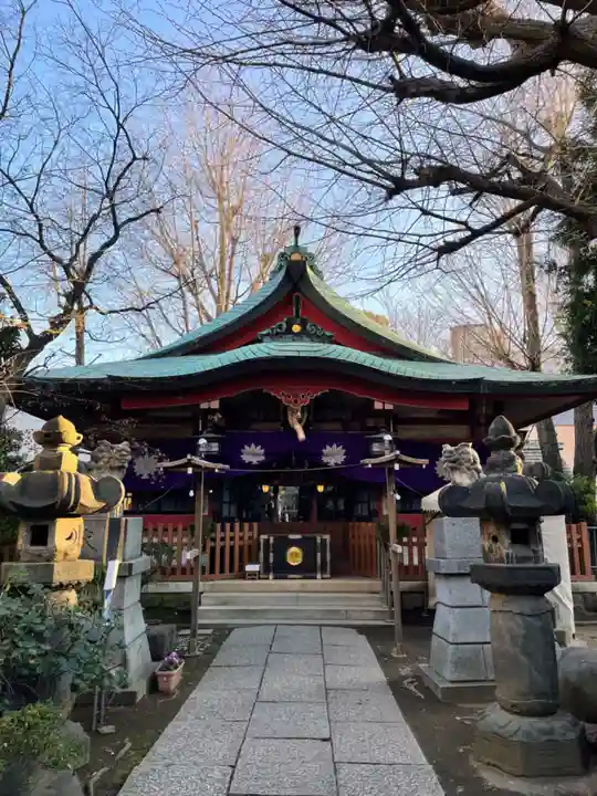 秋葉神社の本殿・本堂