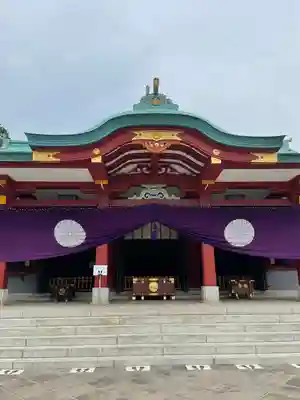 日枝神社の本殿・本堂
