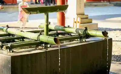日枝神社の手水舎