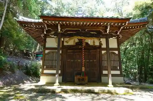 神峯山寺の本殿