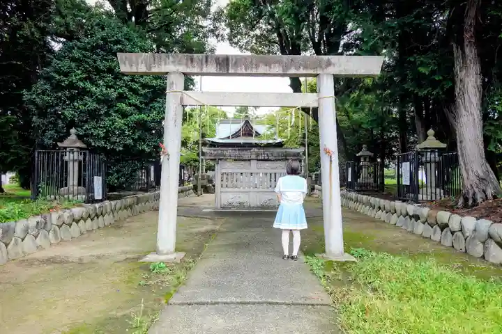大日比野神社の鳥居