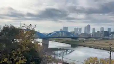 多摩川浅間神社の周辺