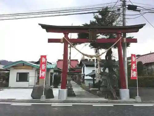 大鏑神社の鳥居