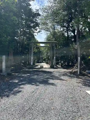 諏訪八幡神社の鳥居