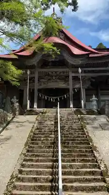 出羽月山湯殿山摂社岩根沢三神社（三山神社）(山形県)