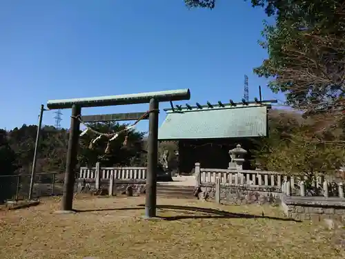 御鍬神社の鳥居