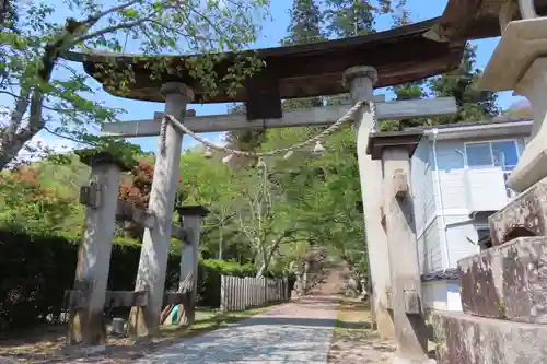 清神社の鳥居